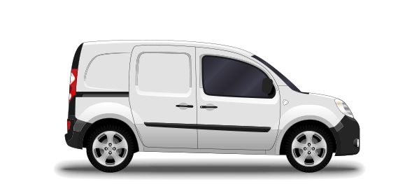 small same day courier van